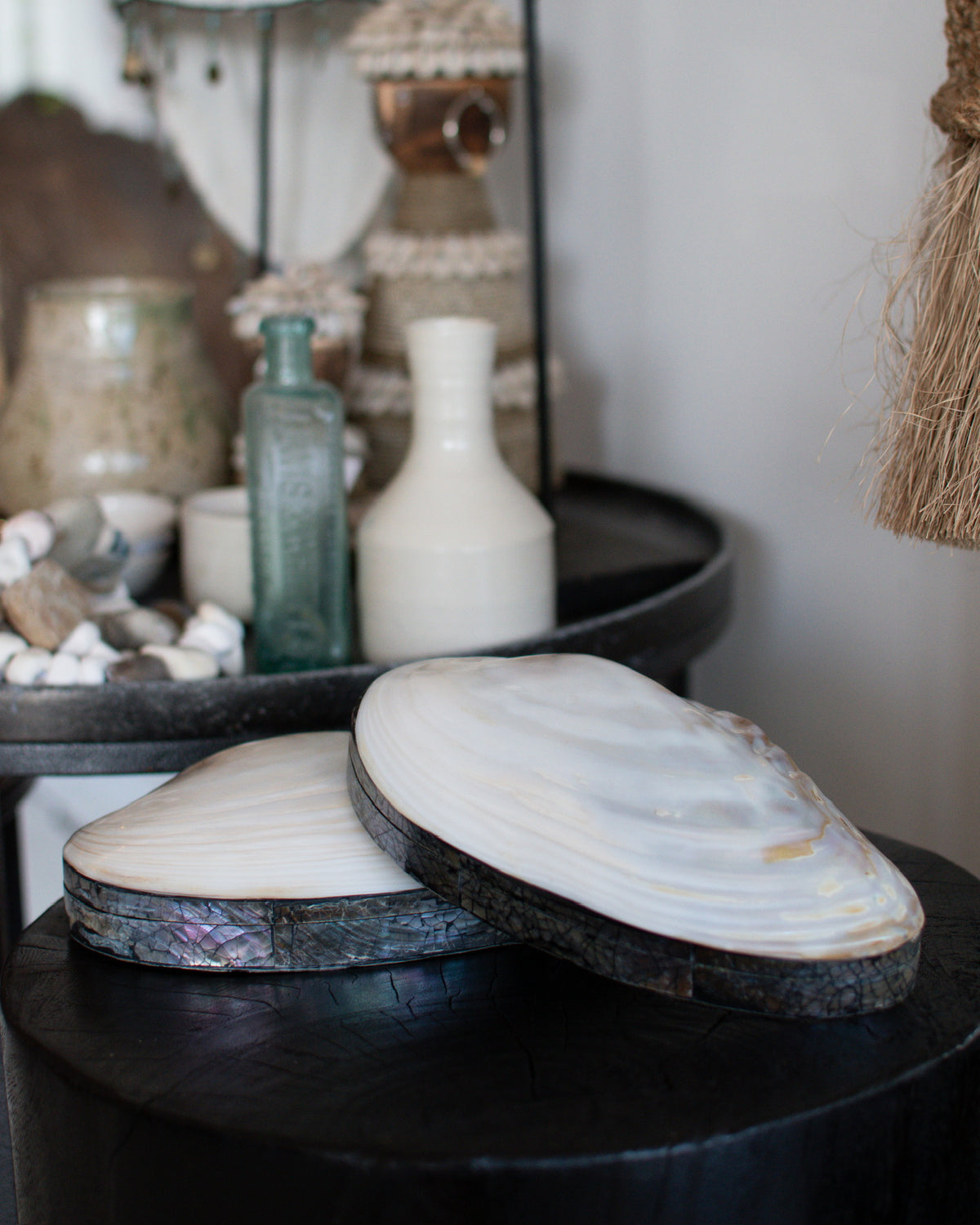 Mother of Pearl Shell Jewellery Box