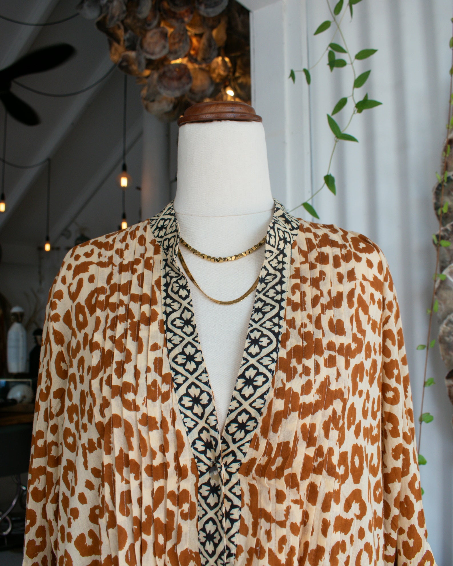 Riviera Midi Dress Savanna