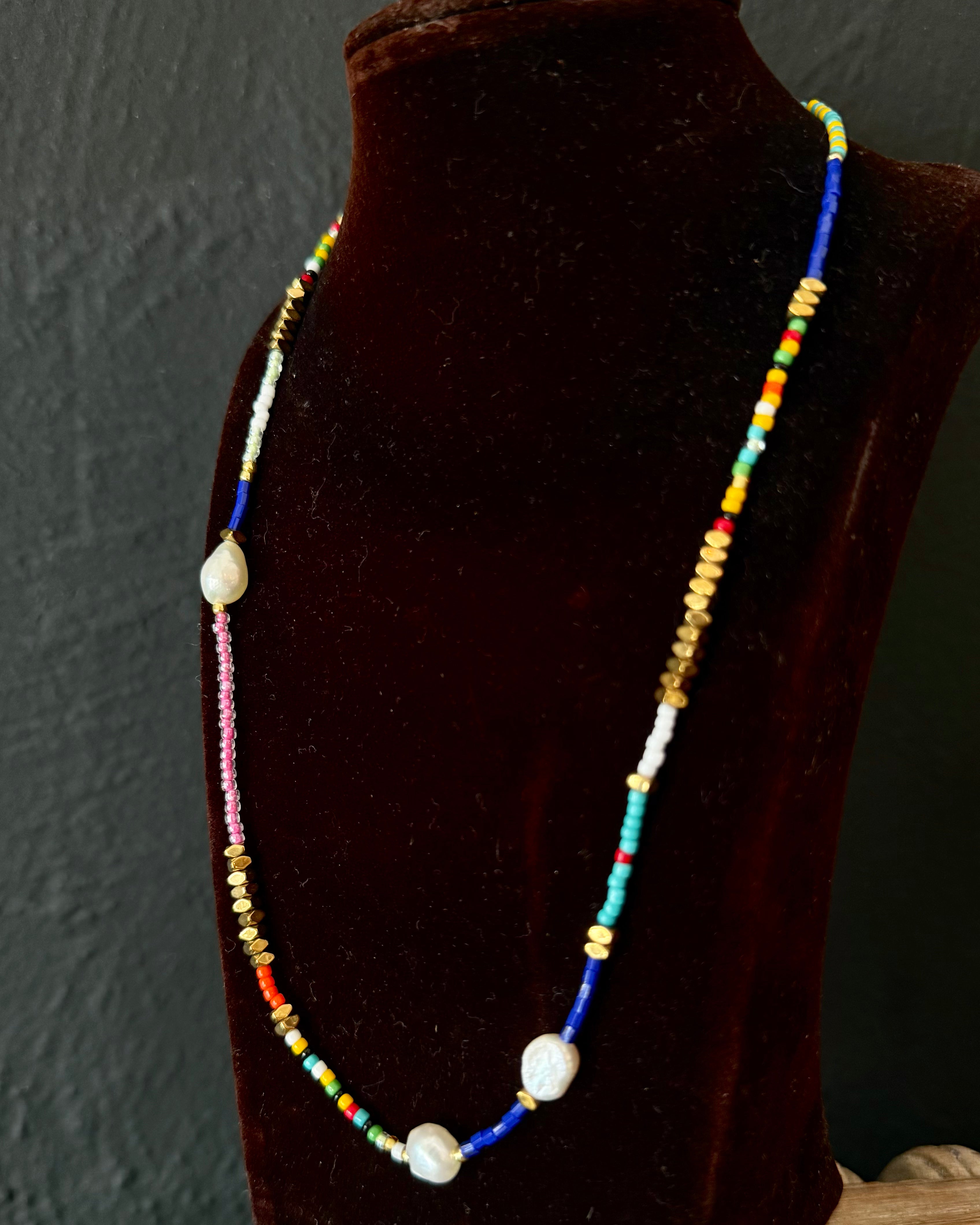 Palma Beaded Necklace