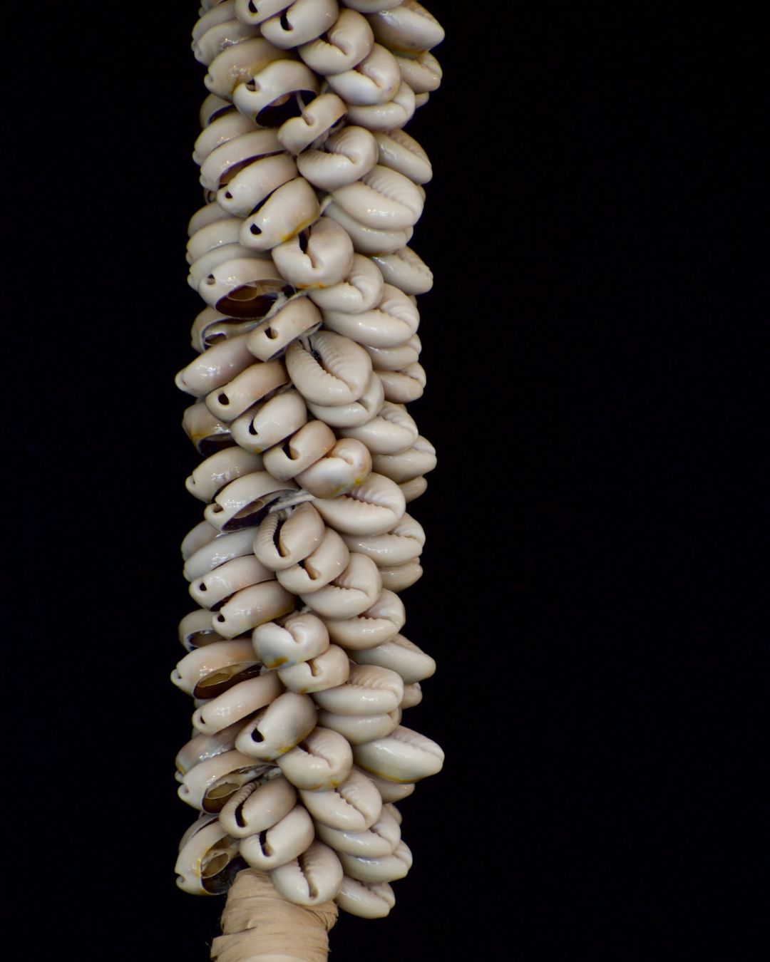 Cowrie Shell & Raffia Tassel