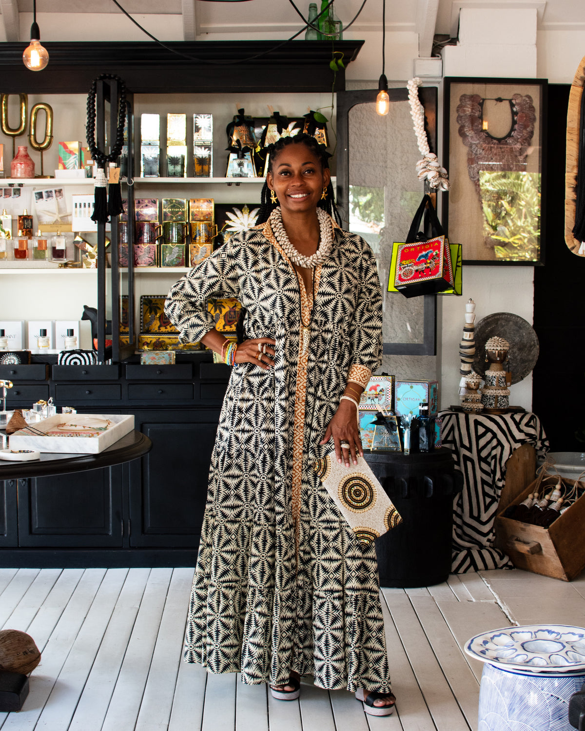 Martinique Maxi Dress Zawardi