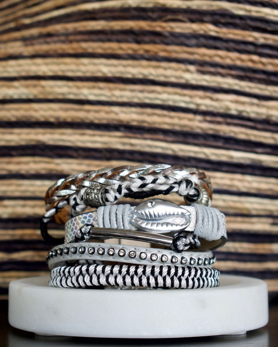 Layered & Loaded Bracelet Silver