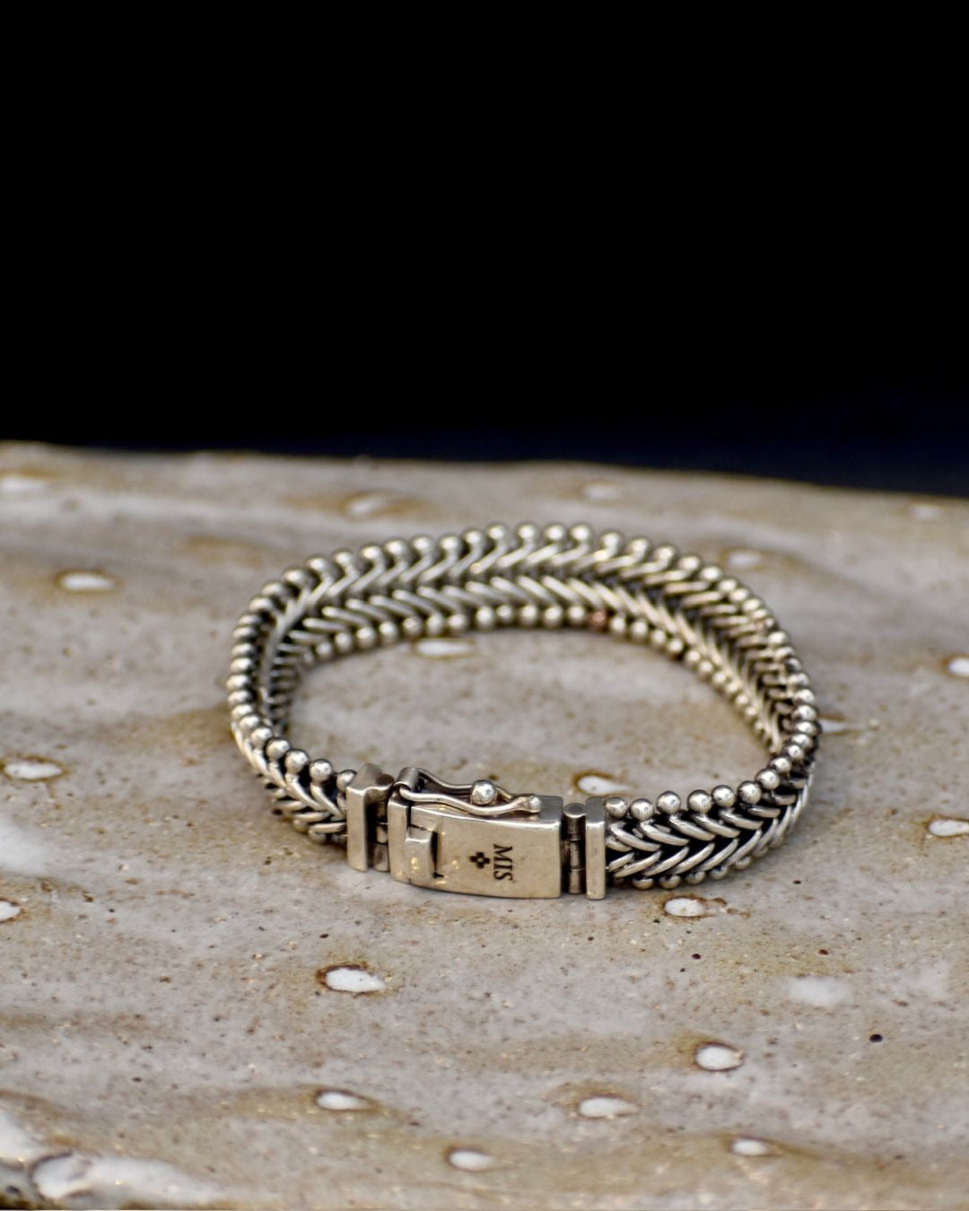 Flint Sterling Silver Bracelet