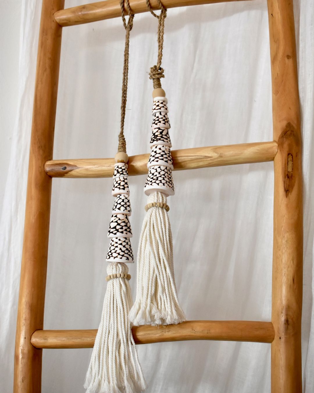 Batik Shell Tassel