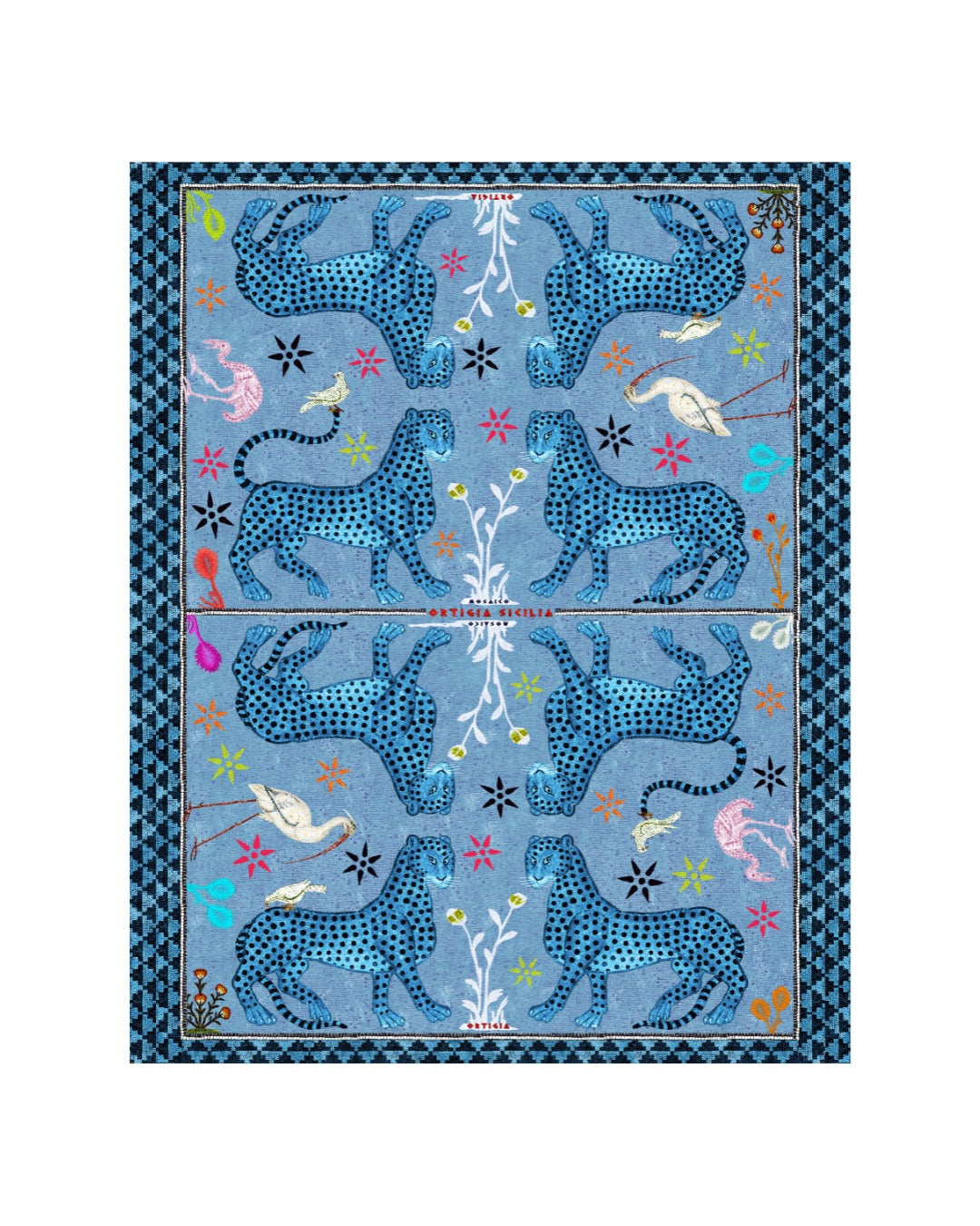 Gattopardo Cotton Pareo | Celeste | Ortigia