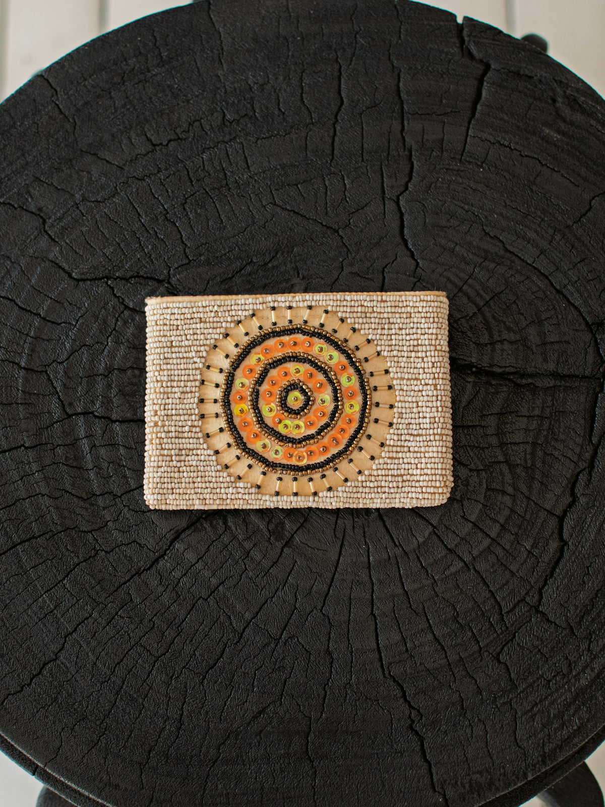 Soleil Coin Purse Cream