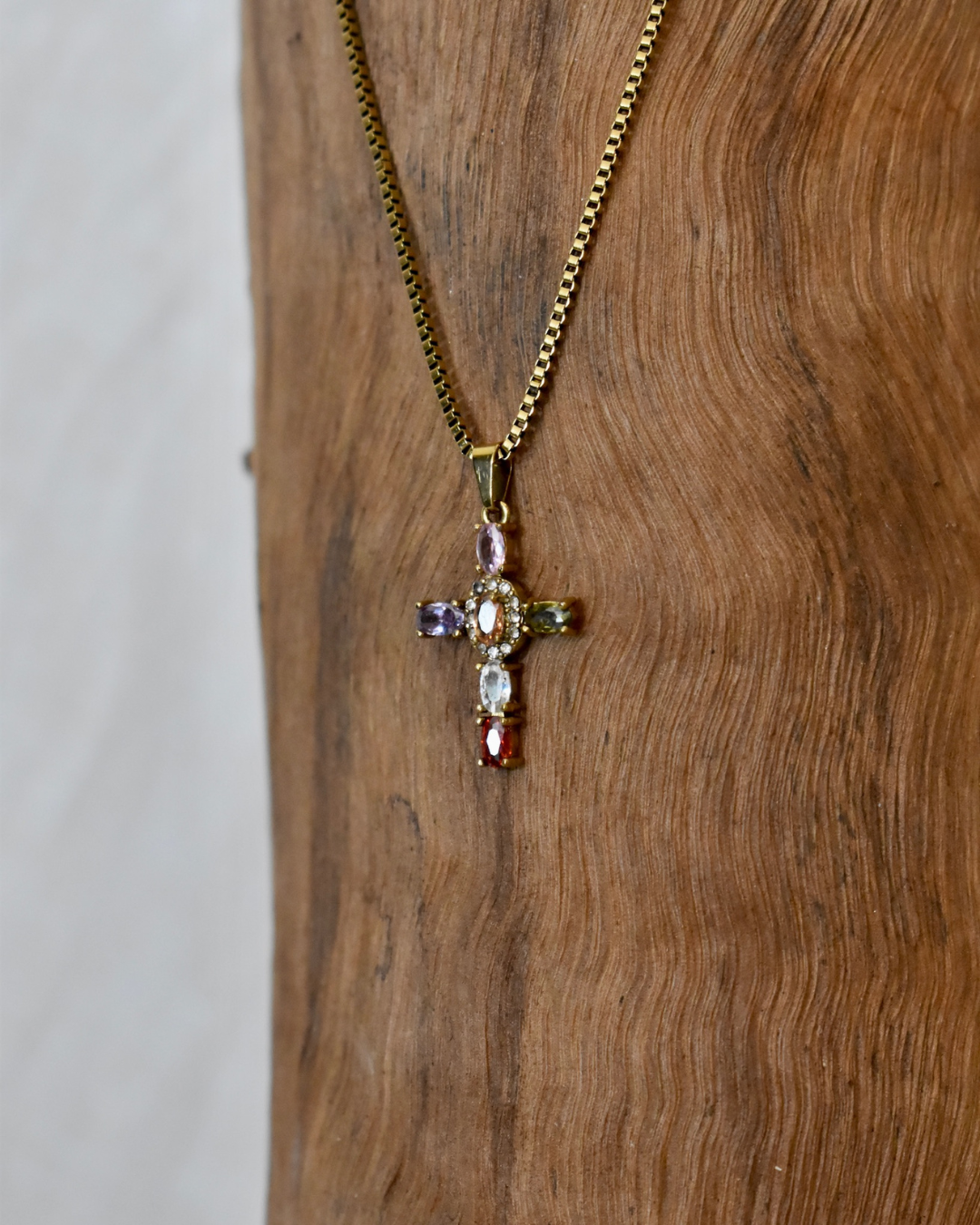 Montserrat Cross Necklace