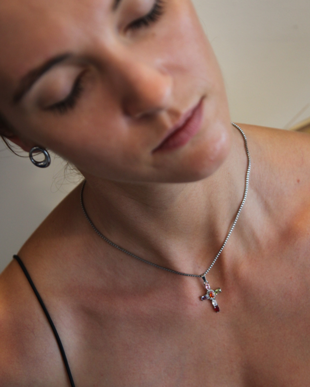 Montserrat Cross Necklace