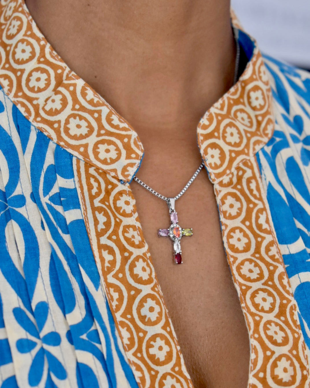 Montserrat Cross Necklace