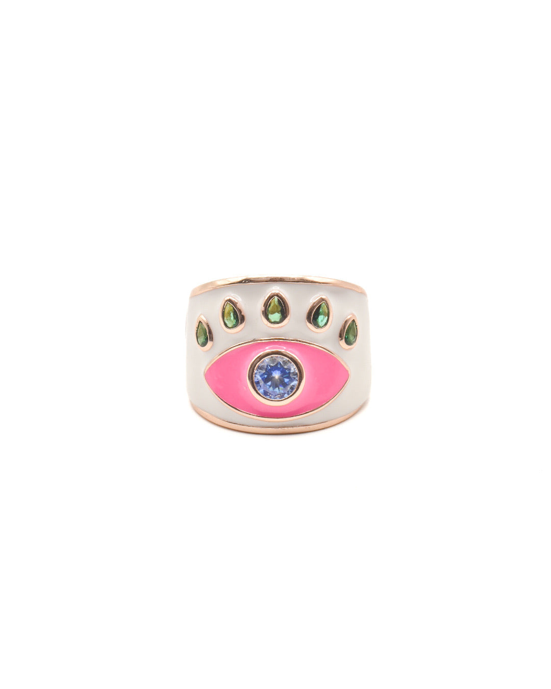 Fiesta Evil Eye Ring