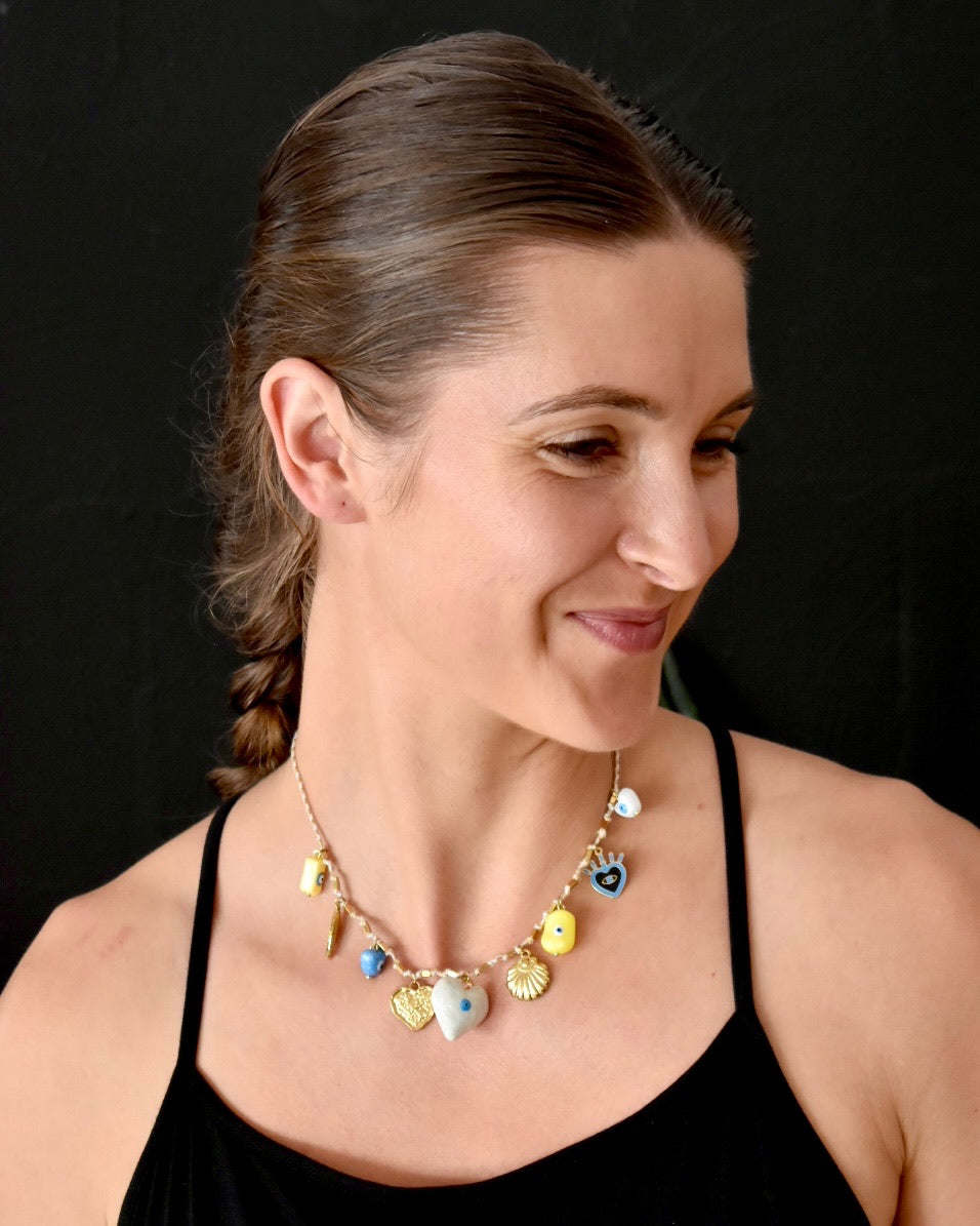 Pampelonne Charm Necklace