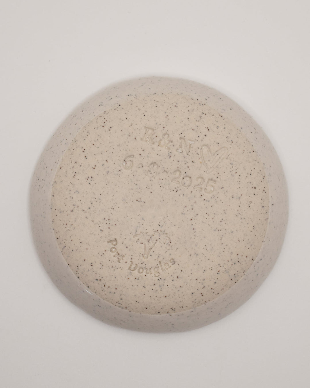Personalised Speckled Ring Dish Wedding Keepsake Available by Enquiry