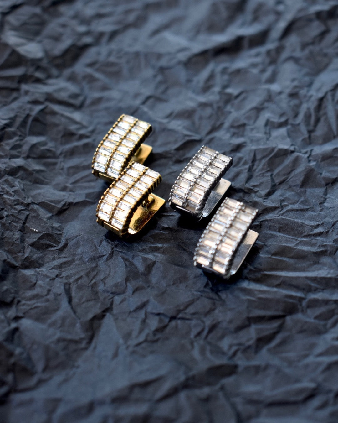 Saba U-Shape Hoop Earrings