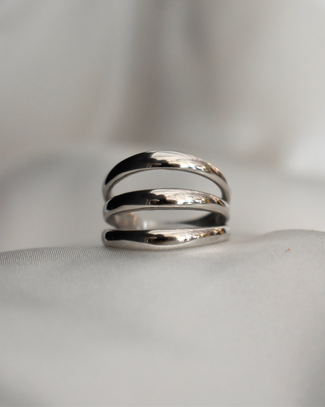 Tribal Triple Band Ring