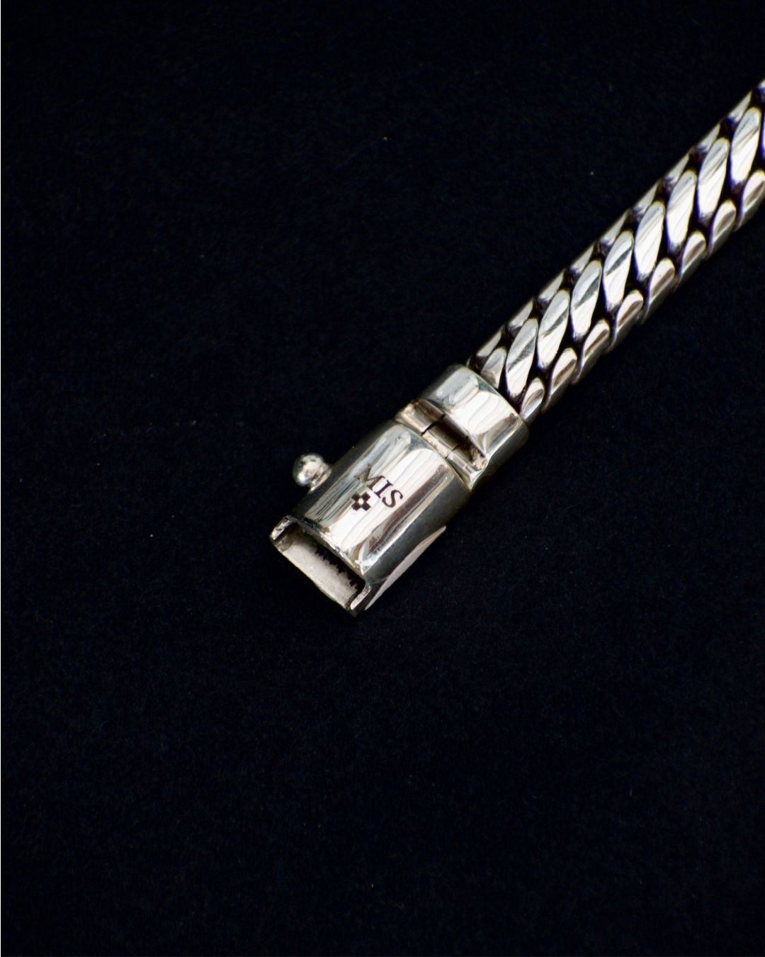 Forge Sterling Silver Bracelet - 9mm