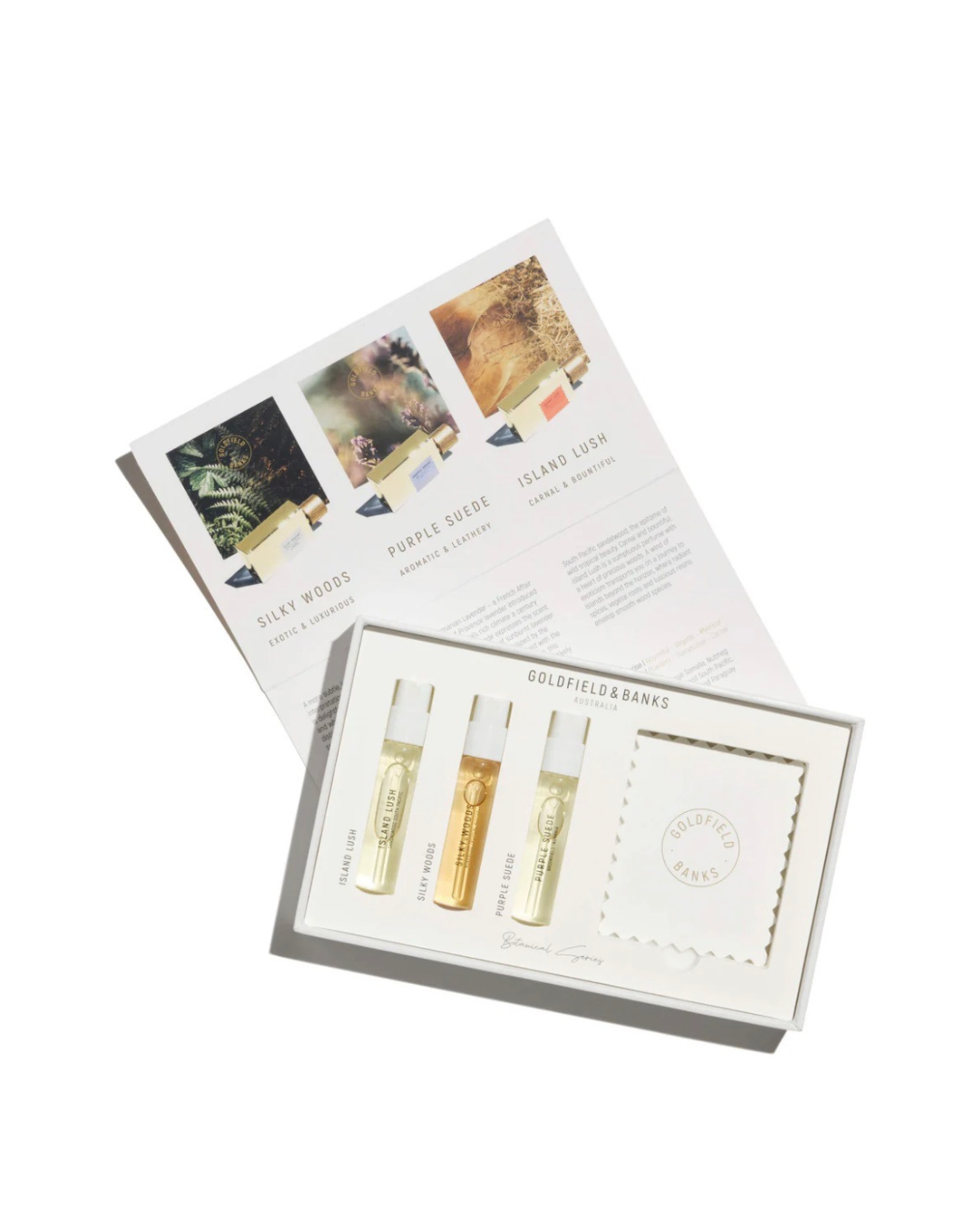 Botanical Series Luxury Sample Collection Goldfield & Banks Australia