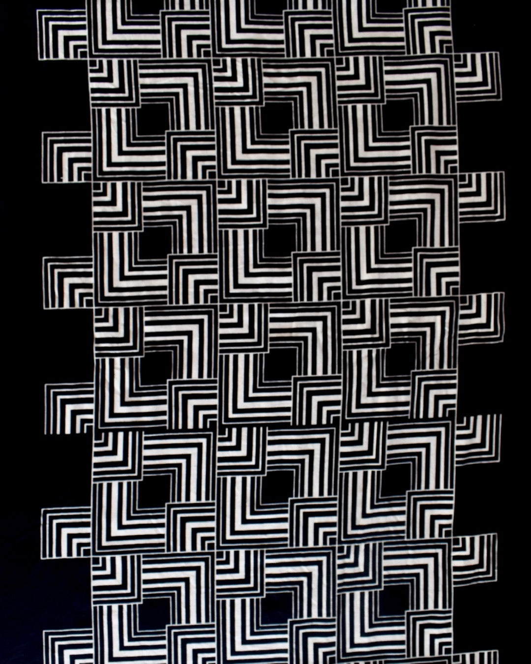 The Geo Architectural Throw Square