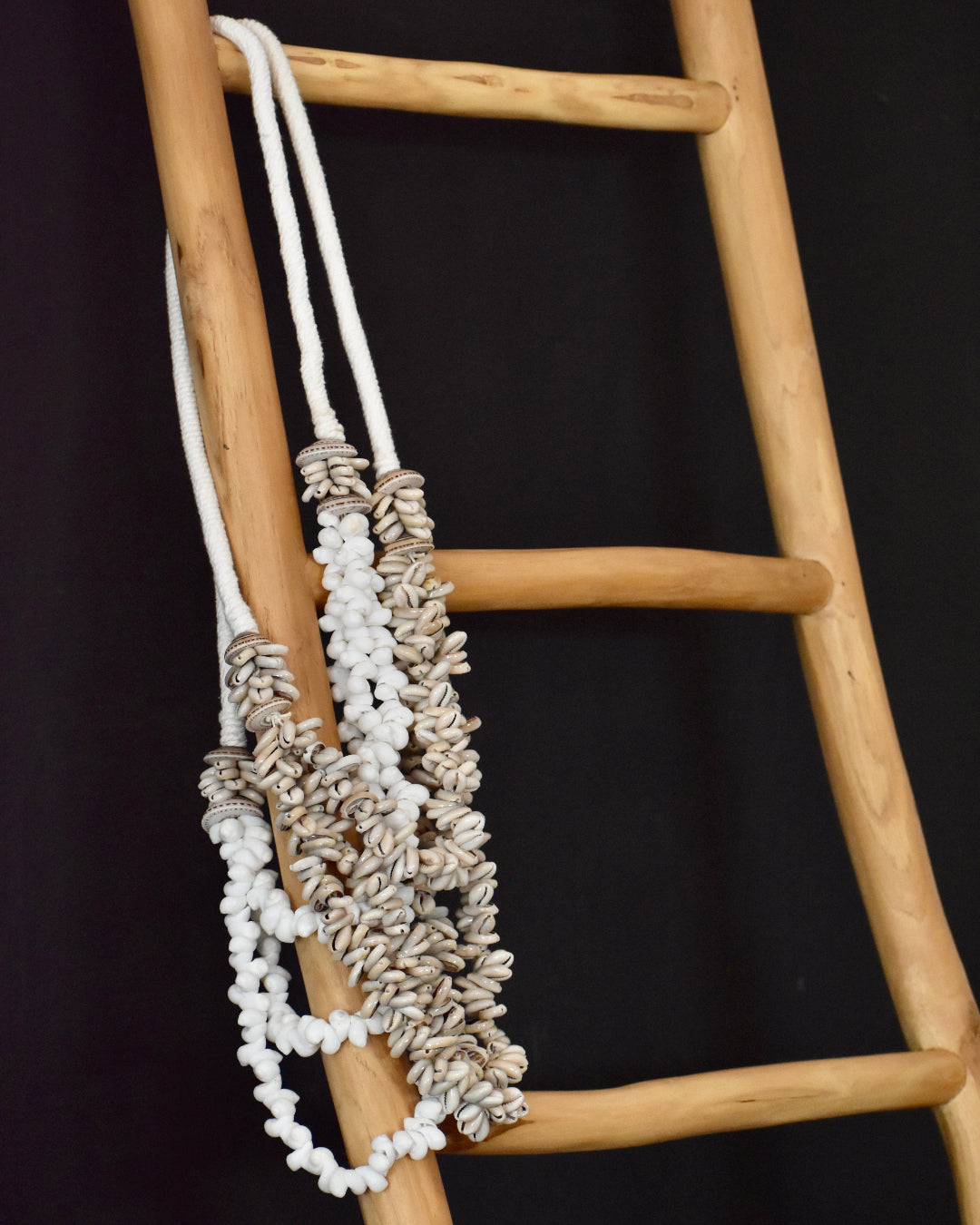 Layered Shell Necklace Decor