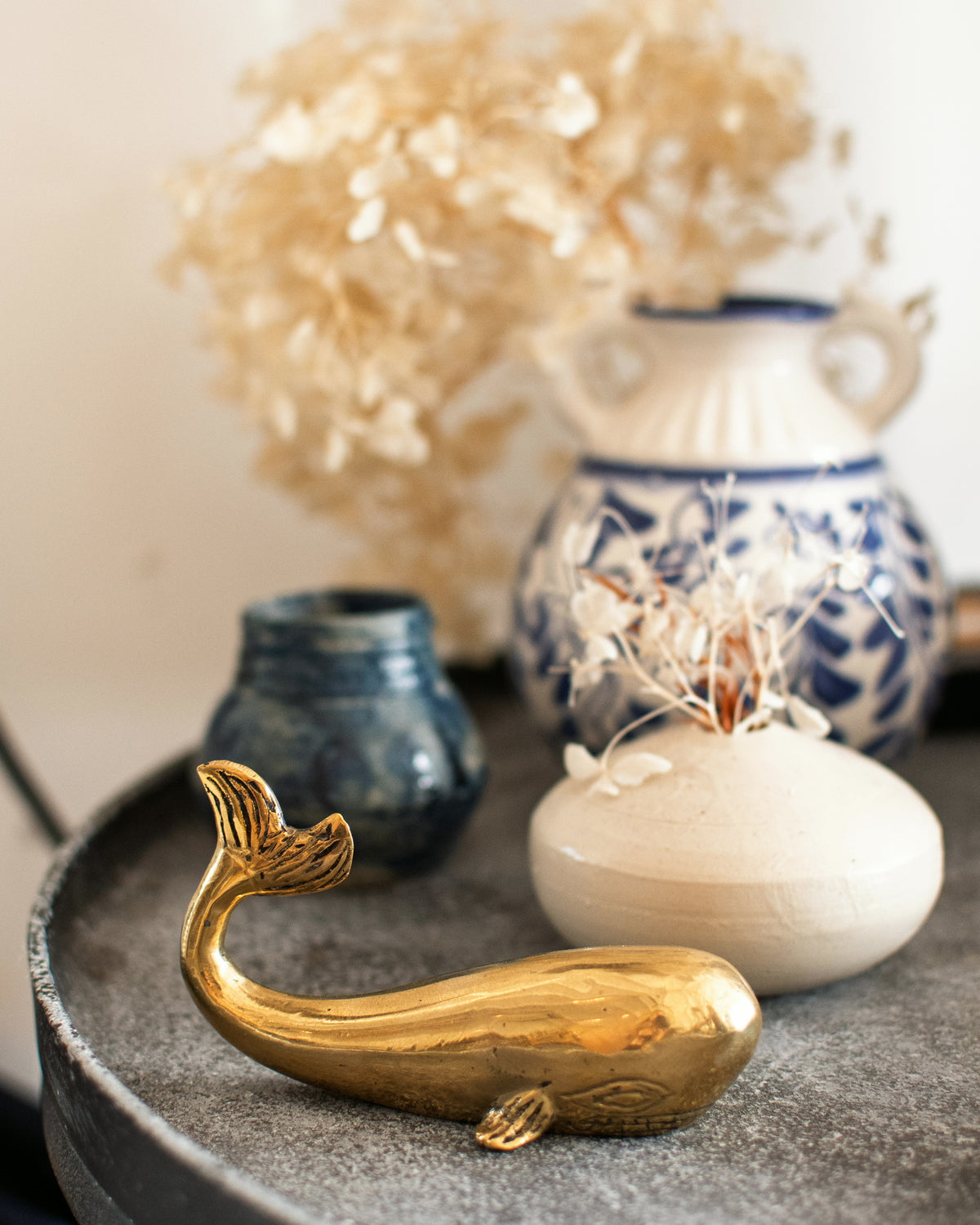 Brass Whale