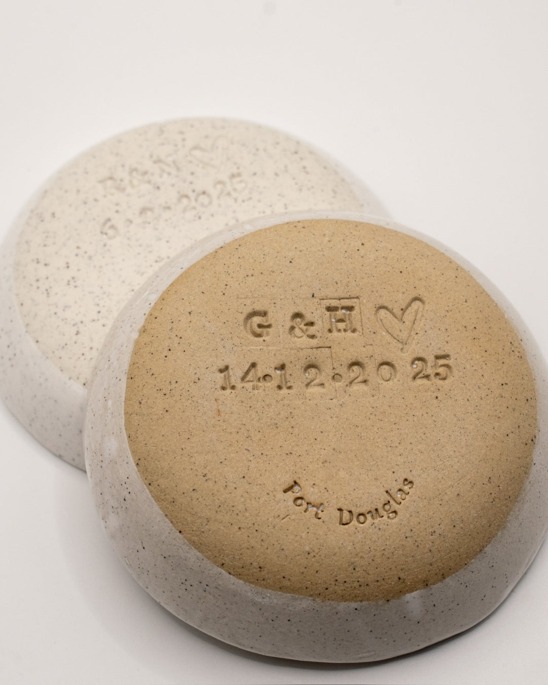 Personalised Speckled Ring Dish Wedding Keepsake Available by Enquiry