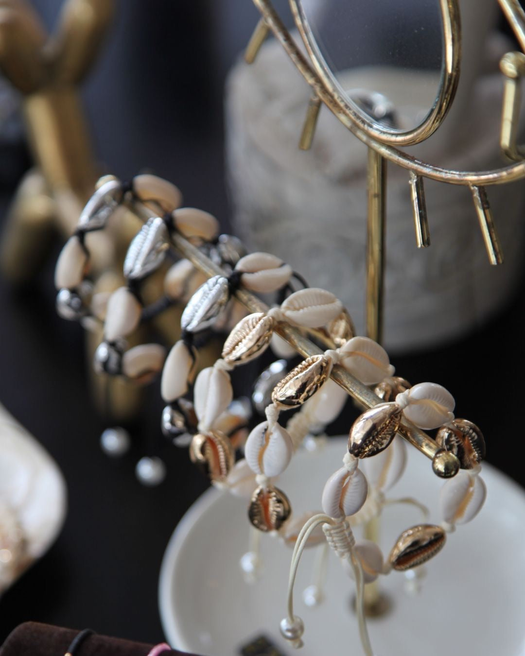 Sandbar Cowrie Shell Bracelet