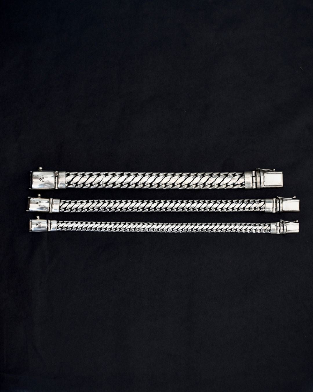 Forge Sterling Silver Bracelet - 11mm