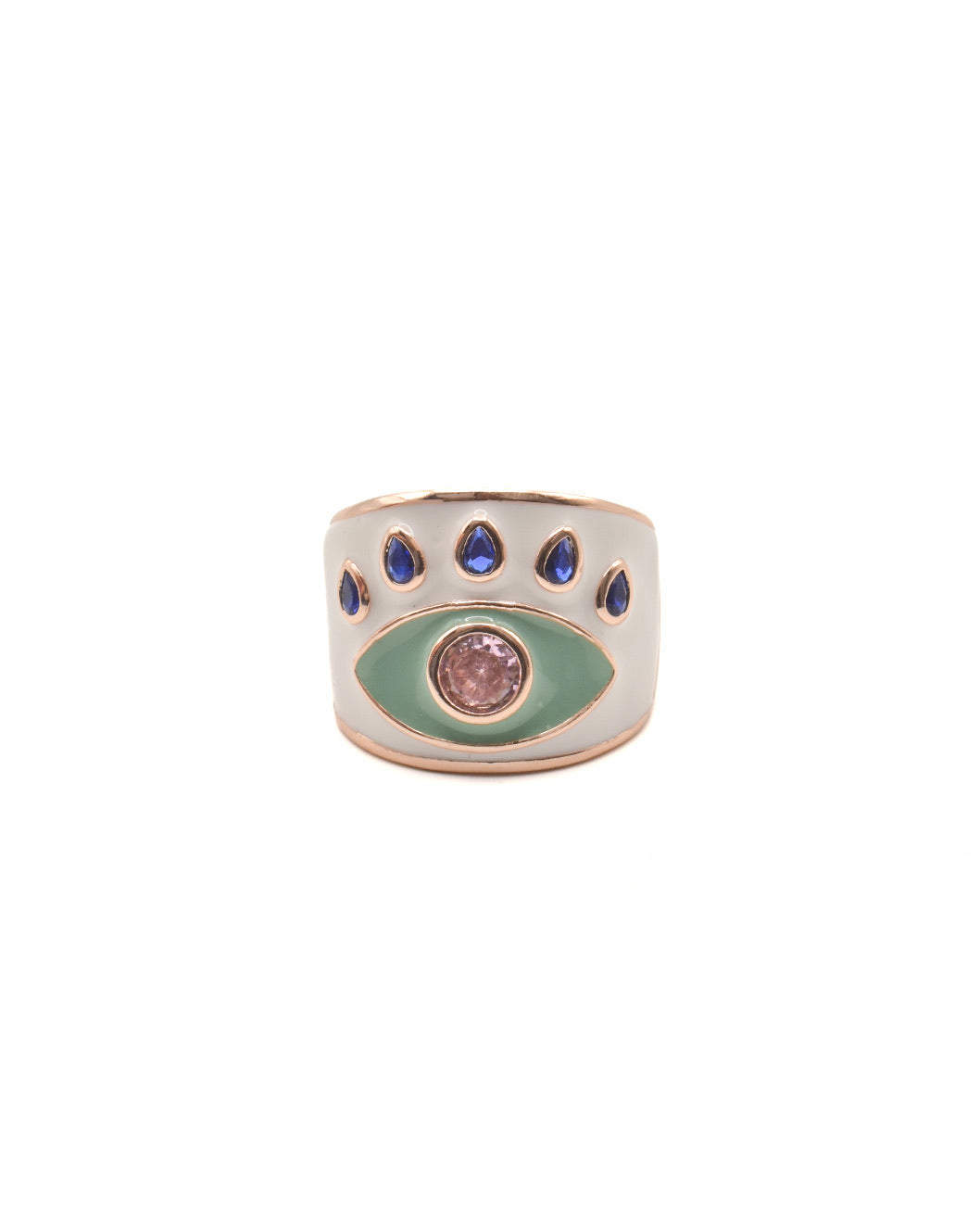 Fiesta Evil Eye Ring