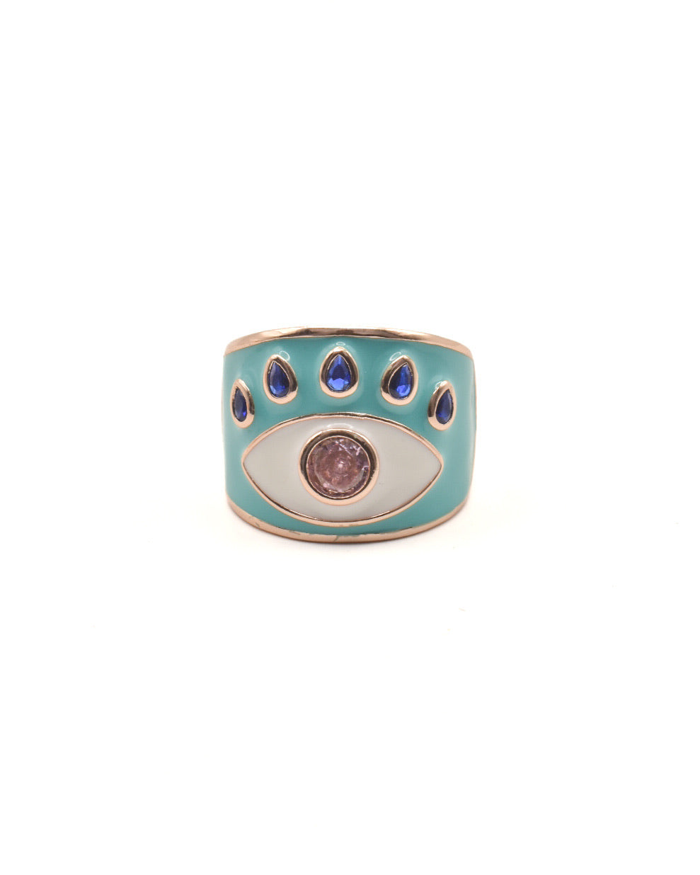 Fiesta Evil Eye Ring