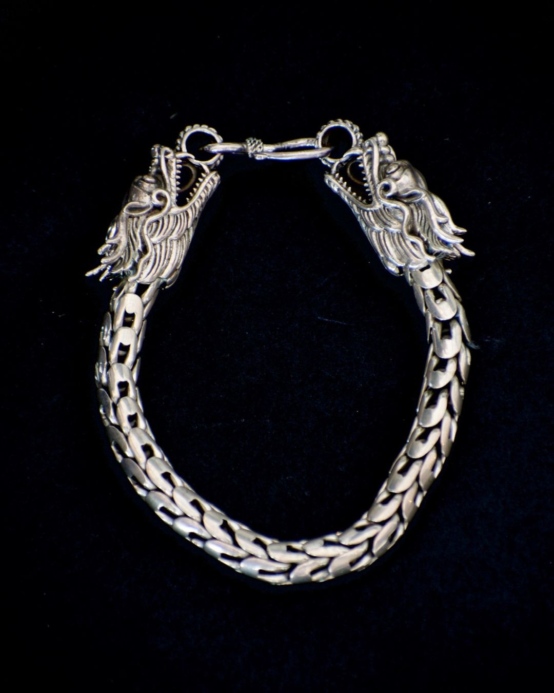 Dragon Sterling Silver Bracelet