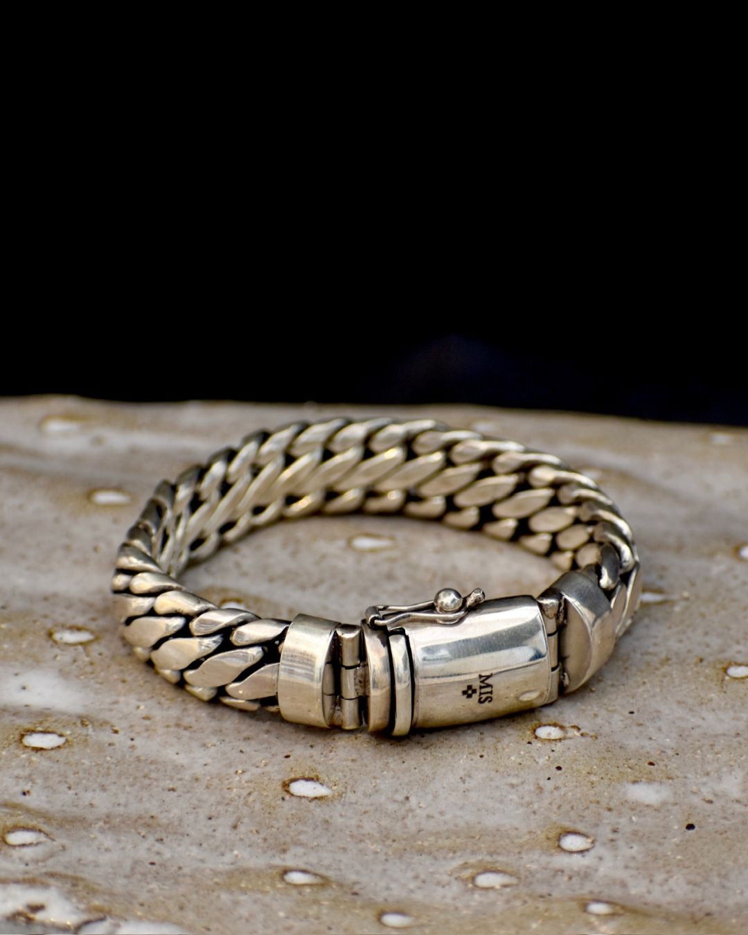Forge Sterling Silver Bracelet - 15mm