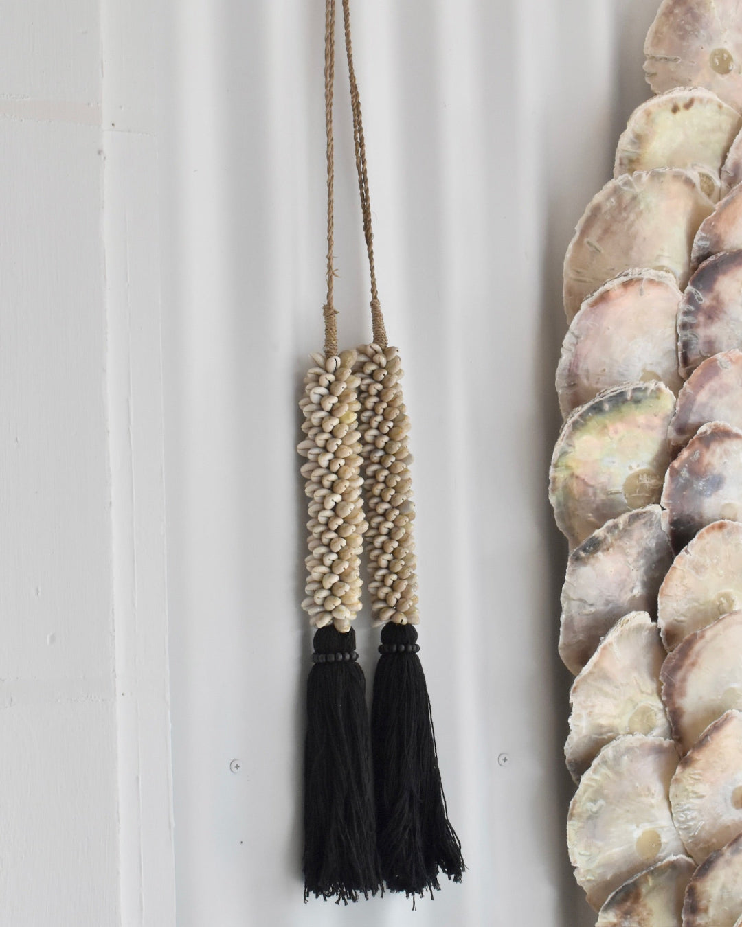 cowrie and black cotton