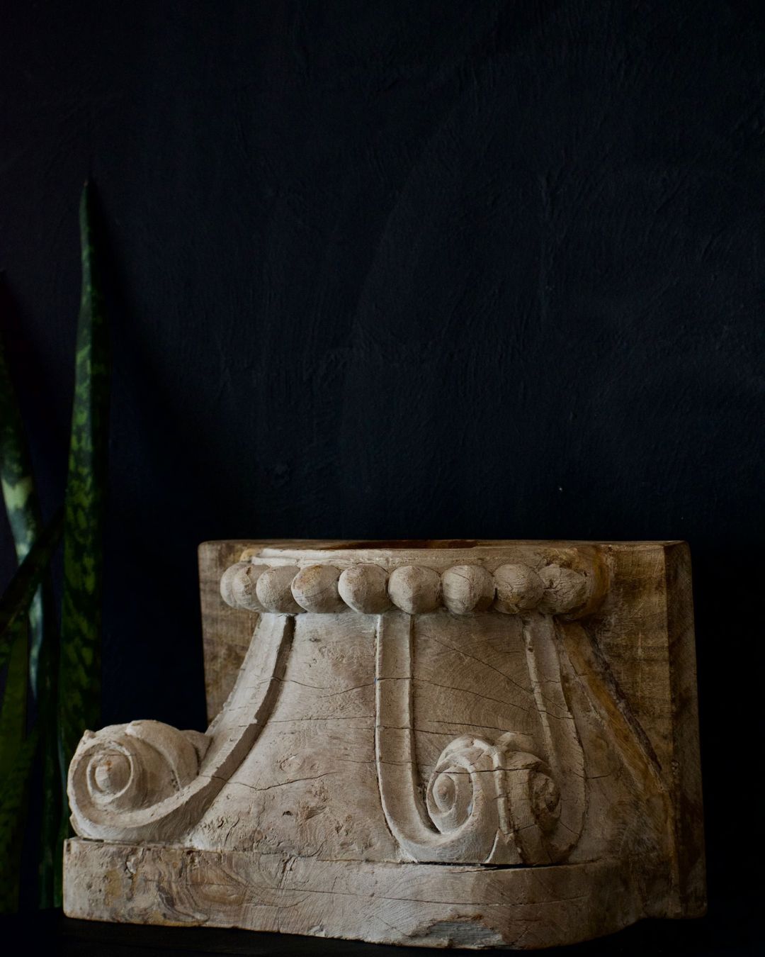 Half Column Indian Candle Holder