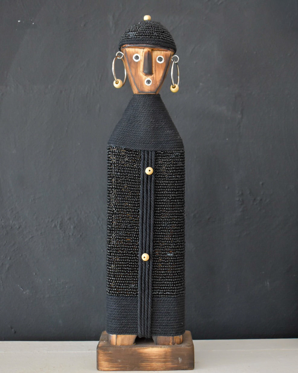 Wooden Warrior Statue Large