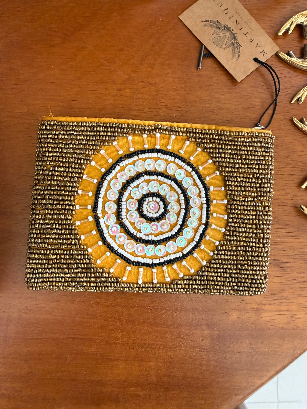 Soleil Coin Purse Orange