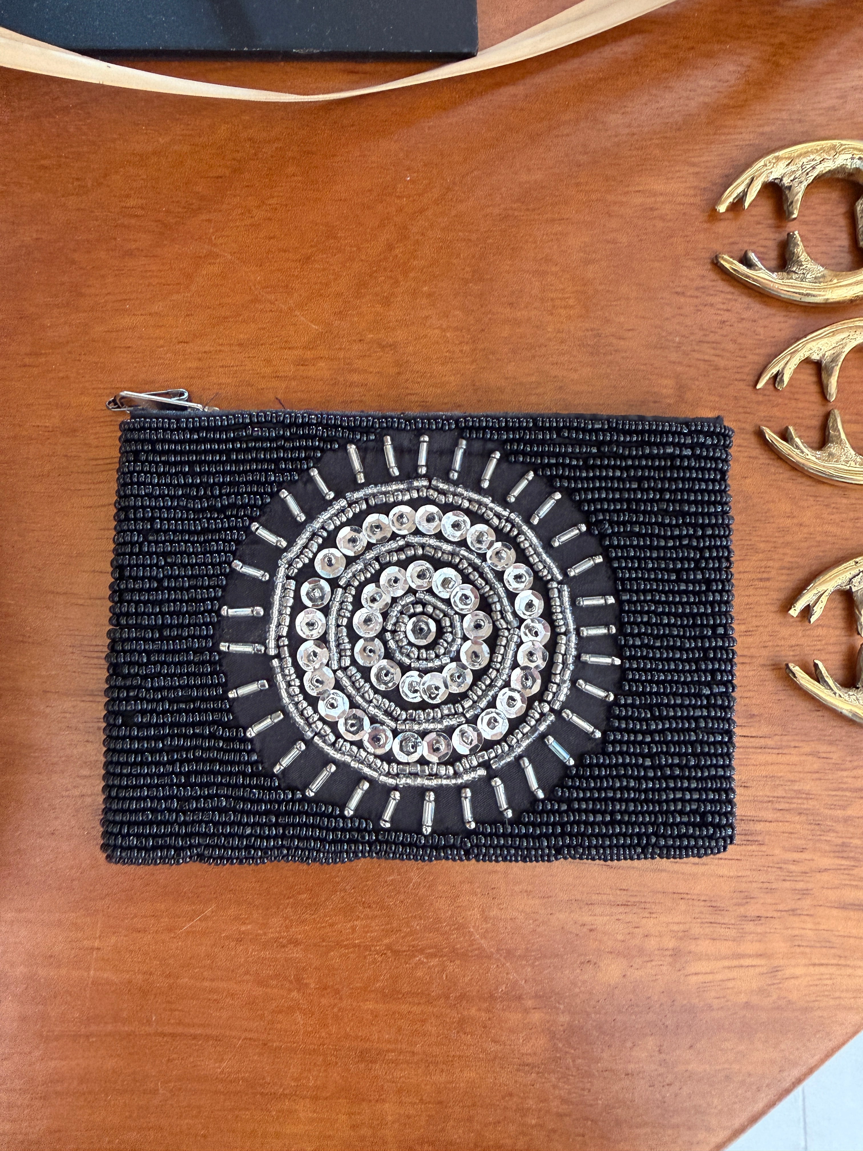Soleil Coin Purse Black