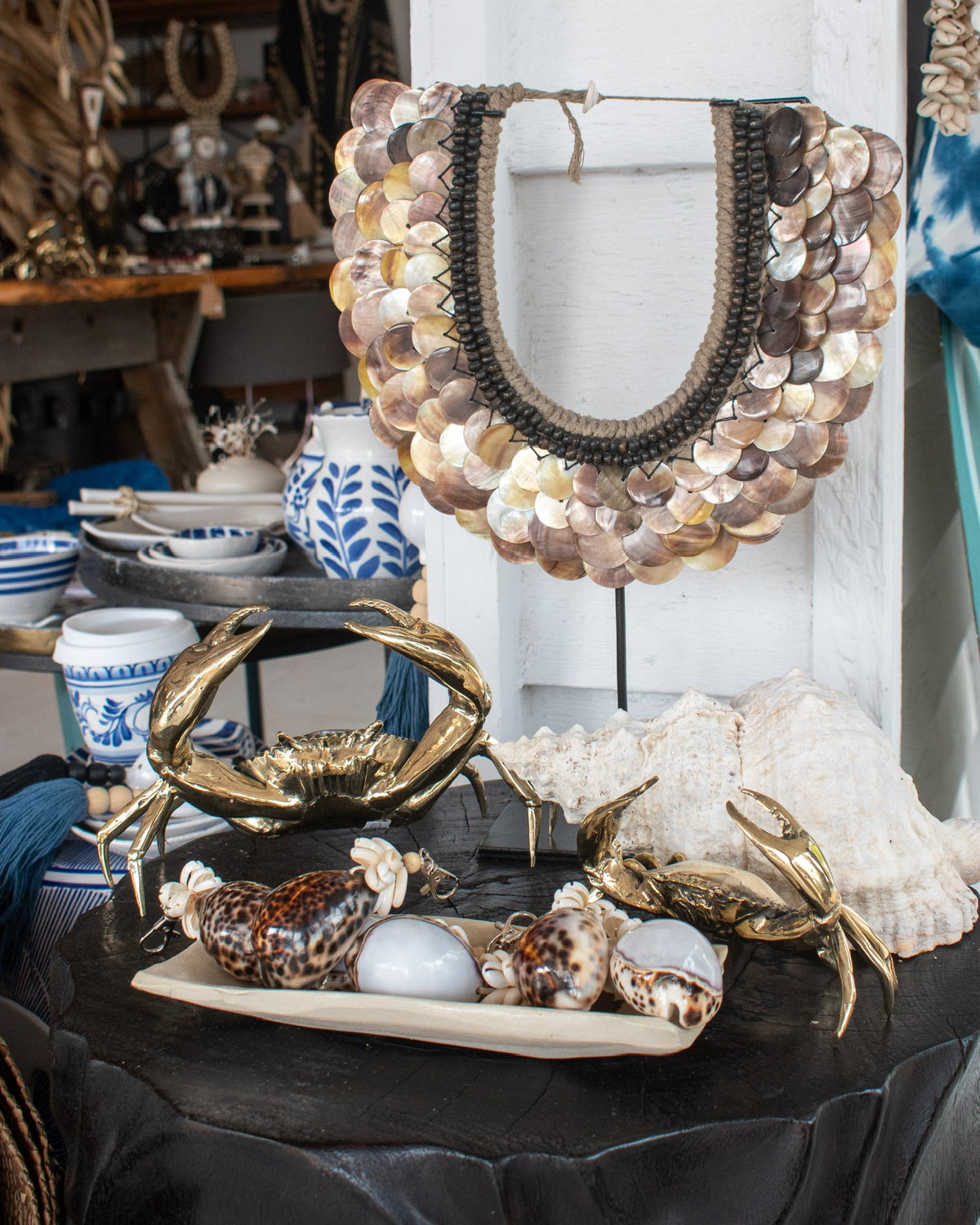 Kora Shell Necklace Decor