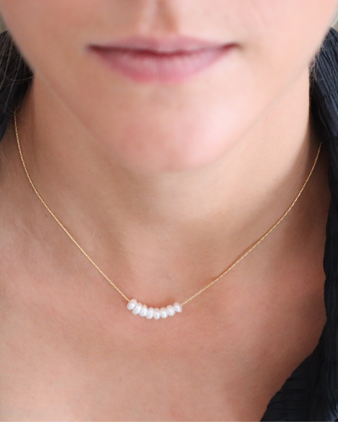 Marianne Petit Pearl Necklace