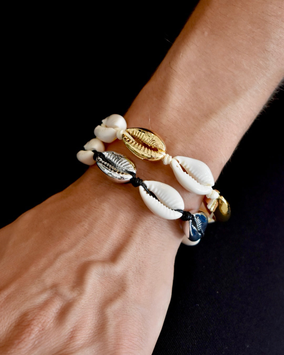 Sandbar Cowrie Shell Bracelet