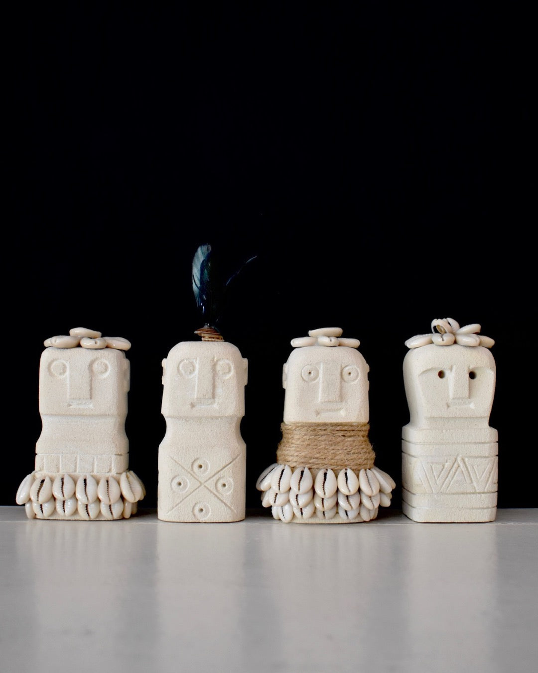 Sandstone Warrior Statues Small