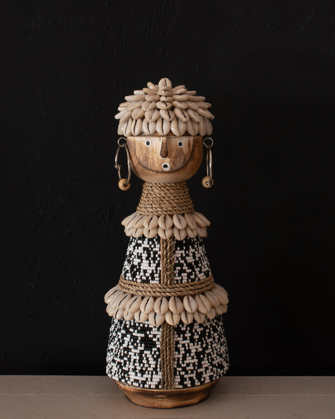 Wooden Tribal Statue Large