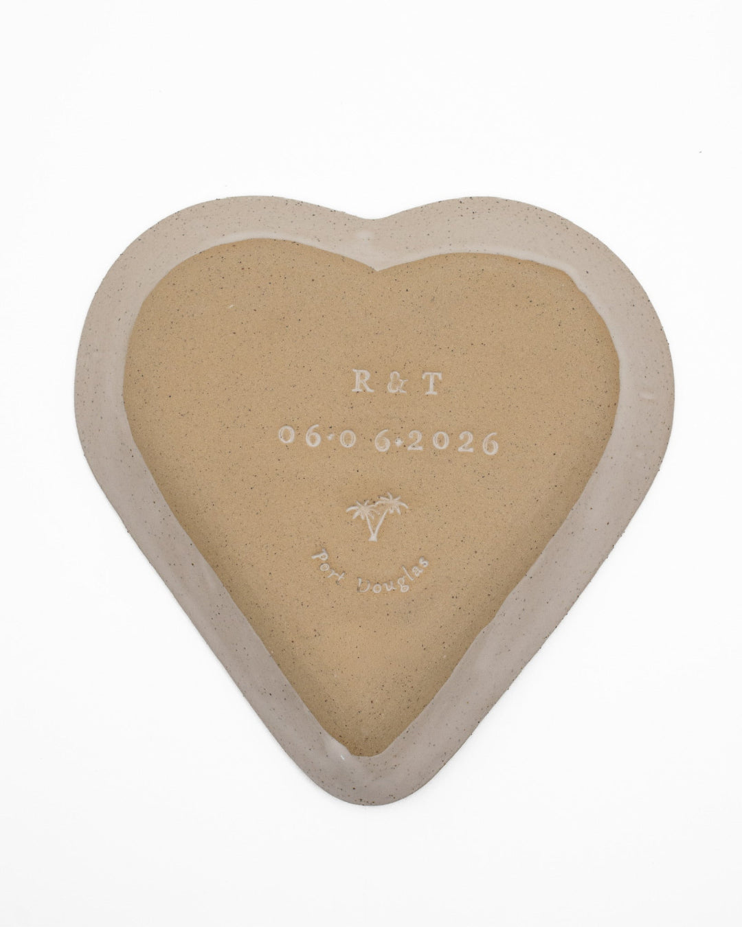personalised dish for wedding gift or engagement gift