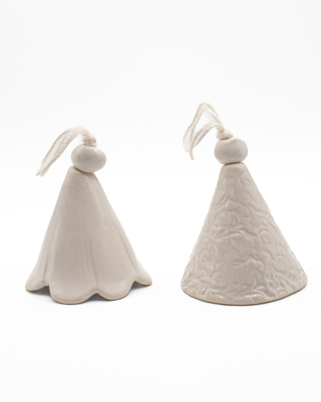 pair of wedding bell keepsakes